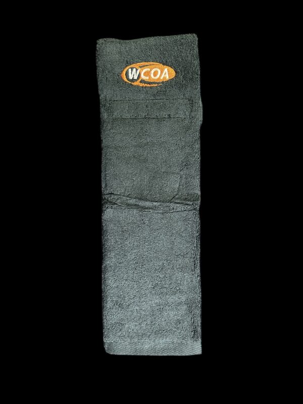 Umpire Towels w/velcro (Black)