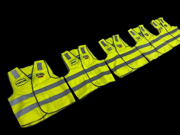WCOA Chain Crew & Ball Boy Embroidered Vest (Set of 5)